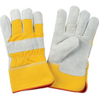 Zenith Safety - Gants D'Ajusteur, 2T-Grand, Paume En Cuir De Vache Refendu, Doublure En Molleton De Mousse, paquet de 12-Matériau du poignet Caoutchouté