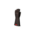 Gants isolants en caoutchouc naturel noir - Classe 0, 14" de long, Taille 11, 11, Longueur - 14" lo, ASTM classe - 0, Conforme-1