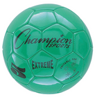 Ballon de soccer Champion Sports Extreme taille 5 vert, paquet de 2-Coque en TPU composite doux au toucher pour plus de douceur sans compromettre la puissance et le poids