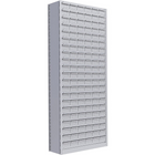 Metalware – Étagère sans boulons RK931, 22 tablettes, 36 x 12 x 88 po, gris pâle-Système de tablettes ajustables offrant un espace de rangement solide, mais économique qui convient à vos besoins