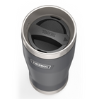 Thermos Icon Tumbler - Graphite - 470mL-Easy to clean insulated stopper disassembles for thorough cleaning and increases thermal retention
