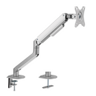 Uplite Single Spring Assisted Monitor Mount Arm for 17" - 32" Monitors-Compatibility - Single monitor mount fitting most screens 17" to 32" in size and 19.8 lbs in weight with 75x75mm or 100x100mm backside mounting holes, Weight capacity: 3-9kg (6.6 lbs-19.8 lbs)