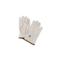 Zenith Safety - Gant Pour Cordeur En Cuir Fleur De Vache De Qualité Standard, Moyen, Paume Cuir Fleur De Vache, paquet de 12-Doublure Non doublé