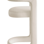 Modway - Winslow Performance Velvet Tabouret de comptoir - Alabaste-Rembourrage en mousse dense