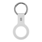 Logiix tag en silicone pour airtag - blanc-Étui en silicone léger et protecteur pour vos Apple AirTag (2021)