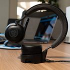 JLab Epic Work ANC Wireless On-Ear Headset - Graphite-Connect to any Two Devices with Bluetooth Multipoint