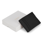 Champs - Portefeuille à aile supérieure en cuir Onyx - Noir-5 fentes pour cartes de crédit