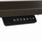 Bureau assis-debout à hauteur réglable 60 po x 30 po Move 40 Series de Bush Business Furniture - cerisier moka/gris métallique-Le bureau ajustable s’élève de 28 à 48 po à une vitesse de 1.25 po par seconde