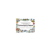 Hayes - Diplôme prématernelle, bordure violette, 8 1/2 x 11 po, 150/paquet (H-VA200CL)-Taille : 8 1/2 long. x 11 larg. (po)