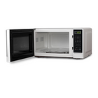 Commercial Chef 1.1 cu. ft. 1000W Countertop Microwave - White-Grab and Go: This small microwave allows you to heat meals, snacks, and drinks so fast to accommodate your busy life. Our microwave oven helps you can enjoy delicious food without wasting time.