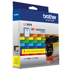Brother Genuine LC404YS Standard-Yield Yellow Ink Cartridge-Brother Genuine ink produces rich, vivid colour output and sharp images that withstand the test of time