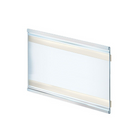 Azar Displays Adhesive-Back Nameplate, 11" x 6", 10 Pack (199622)-Sign holder