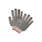 Zenith Safety - Gants À Pois, Poly/Coton, Deux Côtés, Calibre 7, Petit, paquet de 120-Revêtement Deux côtés