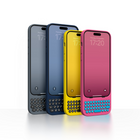 Clicks Keyboard Phone Case for iPhone 15 Pro - London Sky-Take action with access to iOS Shortcuts and voice input at the push of a button.