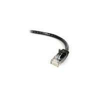 StarTech  Câble de raccordement sans crochet N6PATCH10BK Cat 6, 10 pi, noir-Deux connecteurs RJ-45 mâles assurent une connectivité transparente