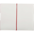 Moleskine Classic Red Hard Cover Large Ruled Notebook, 5" x 8-1/4"-Red hard cover