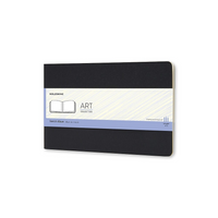 Moleskine Art Plus Sketch Soft Cover Album - Large - 5" x 8.25" - Black-Ivory coloured acid free sketch grade paper