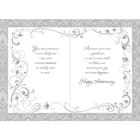 Rosedale – Cartes de souhaits et enveloppes, For Your 25TH Anniversary, 5 1/2 x 8 po, 12/paquet (15006)-Cartes de souhaits de qualité comparable à celles qu’on retrouve dans un magasin spécialisé