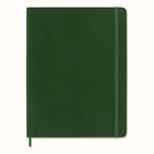 Moleskine Notebook - Extra Large - Ruled - Soft Cover - 7.5" x 9.75" - Myrtle Green-Myrtle green