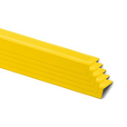 WeatherTech - Améliore l’adhérence dans les escaliers avec StairEdge - 44 po - Jaune - Paquet de 5-Le revêtement StairEdge est idéal pour les escaliers intérieurs en bois, en carrelage, en pierre, en béton ou en métal, qu’ils soient résidentiels ou commerciaux.