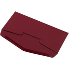 JAM Paper #10 Business Envelopes - 4.125" x 9.5" - Dark Red - 50 Pack-Quantity: 50 envelopes per pack