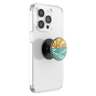 Popsockets - PopGrip - Rayons de montagne en émail-Fonctionne comme un support pratique pour regarder des videos a la volee