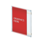 Azar Displays Adhesive-Back Nameplate, 8.5" x 8", 10 Pack (199628)-Made from Styrolux/PVC