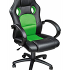 Fauteuil de jeu TygerClaw Pro Style à dossier haut-Il est recouvert de PU avec maille sandwich et mousse CA117