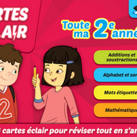 Éditions Caractère Flashcards - My whole year 2nd grade  - French-The cards are grouped by theme, which aims to help the learner organize and memorize the concepts covered