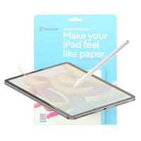 Paperlike 2.1 Screen Protector for iPad Pro 11" 2024 - Clear - 2 Pack-High-quality screen protector that makes writing/drawing on iPad a breeze