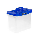 Boîte de rangement portable en plastique au format lettre Bankers Box-Les boîtes d’archivage portatives permettent de classer et de transporter vos dossiers au format lettre en toute sécurité.