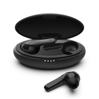 Belkin Soundform Move Plus  Écouteurs sans fil True Wireless - Noir-Un joint complet et un ajustement intra-auriculaire personnalisé offrent un son de qualité et une différence que vous entendrez et ressentirez.