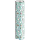 JAM Paper Industrial Size Bulk Wrapping Paper Rolls, Dolly Llama, 1/4 Ream (416 Sq. Ft)-208ft x 24in (416 sq. ft)