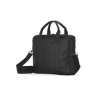 Bugatti Palermo Collection - Vegan Leather 15.6” Executive Briefcase - Black-Made with vegan leather