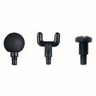 Lomi Mini pistolet masseur à percussion sans fil avec 3 têtes interchangeables - Noir-Portabilité facile