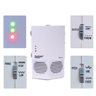 PestContro Deluxe Ultrasonic Rodent Repeller and Night Light-Bi-directional dual speakers point in different directions for increased coverage and less chance of being impeded by furniture or other solid objects