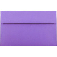 JAM Paper Enveloppes format livret de teinte claire en papier recyclé avec ferm. gom., 6 x 9 1/2 po, violet, 1000/paquet-Violet