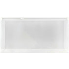 Jam Paper Enveloppes en plastique avec fermeture à glissière, 4 3/4 x 9 1/2 po, transparentes, 12/pqt-Transparent