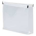 JAM Paper Enveloppes en plastique/poly à fermeture à glissière, 5 1/4 x 8 po, paq./12-Couleur : transparent