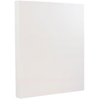JAM Paper Couverture en papier cartonné Strathmore fini lin, 8 1/2 x 11 po, blanc lumineux, 250 feuilles/rame-Taille : 8 1/2 x 11 po