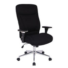 TygerClaw – Chaise de bureau en cuir PU à dossier haut (TYFC22015)-Recouvert de cuir PU noir et durable