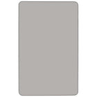 Flash Furniture Mobile 24''W x 48''L Rectangular Activity Table, 1.25'' Gray Laminate Top, Preschool Legs (XUA2448RECGYHPC)-Popular Rectangular Activity Table