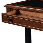 Koble - Bureau Danee 48 po, Brun-Chargement sans fil sur le dessus du bureau