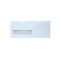 SupremeX Peel & Seal Window Envelope - #10 - 24lb White Wove - 500 Pack-Perfect for mailing