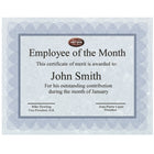 Certificats St. James Regent, papier bond 24 lb (90 g/m2), 216 x 279 mm (8 1/2 x 11 po), bleu, 100/emb.-Dimension des certificats : 216 (largeur) x 279 mm (longueur) (8 1/2 x 11 po)