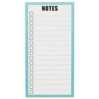 Bulleted Notes Notepad (1028-9370-00-000)-Number of sheets and size per notebook/pad: 50 sheets - 10cm x 19.5cm