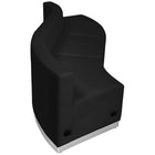 Flash Furniture – Mobilier de réception HERCULES Alon en cuir noir, 3 modules (ZB803830SBK)-Garantie de 2 ans sur les pièces seulement