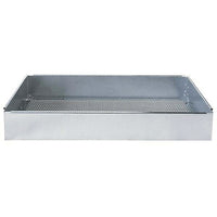 Justrite Rinse Tanks Sediment Screens, Seismic Bracket Kit, 3" x 13 3/4" x 3/4"-26-gauge premium coated steel