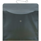 JAM Paper Enveloppes en plastique fini métallique avec fermeture à bouton et ficelle, 15 x 18 po, vert foncé, 12/paquet-Dimensions : 15 x 18 po