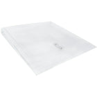 JAM Paper Enveloppes originales avec fermeture à bouton en plastique et ficelle, 13 x 13 po, transparent, paquet de 12-Enveloppes en plastique avec fermeture à bouton et à ficelle offertes en plusieurs couleurs et formats
